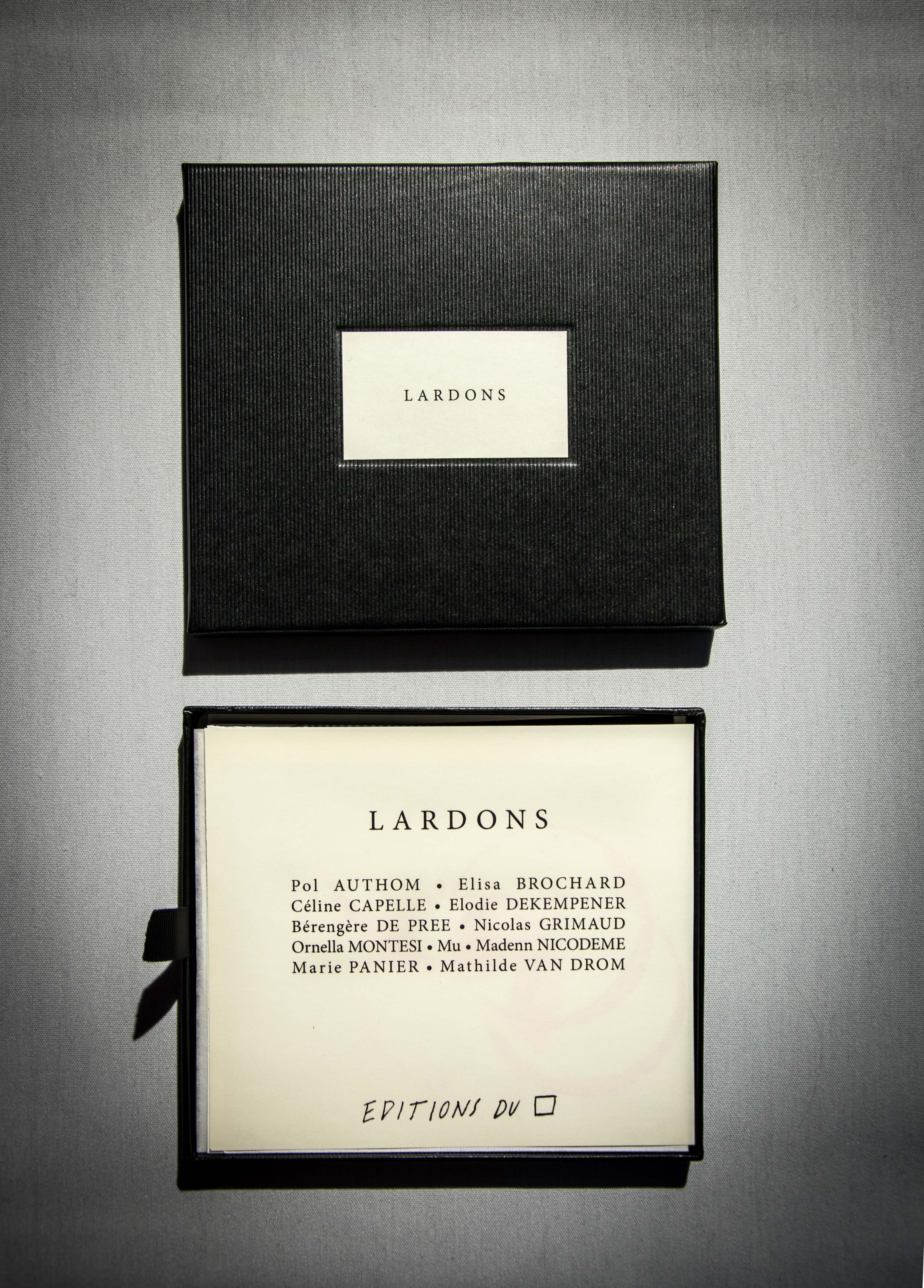 Lardons! Editions du carré Mu Blondeau