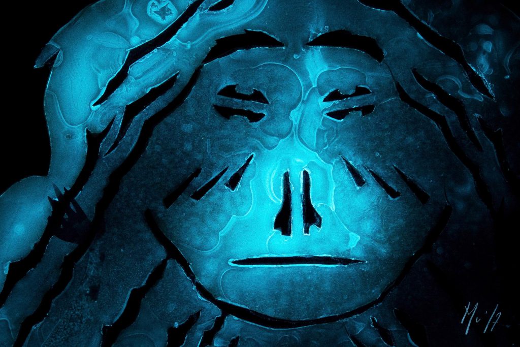 Stella Maris Bioluminescence Art Mer