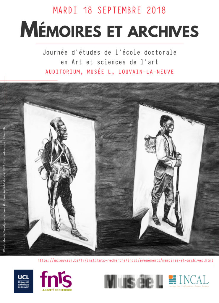 memoires et archives2 affiche conférences Muriel Blondeau