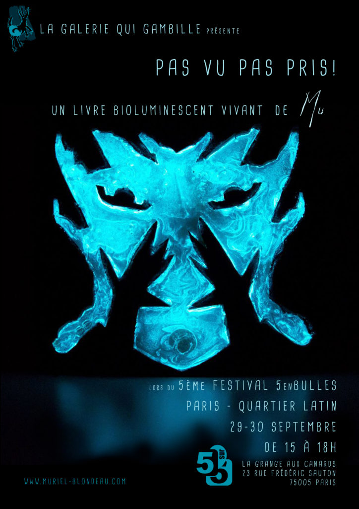 5enbulles Mu Blondeau Bioluminescent