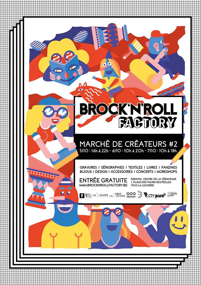 Patrick Croes Brock'N'Roll Factory Exposition Mu Blondeau