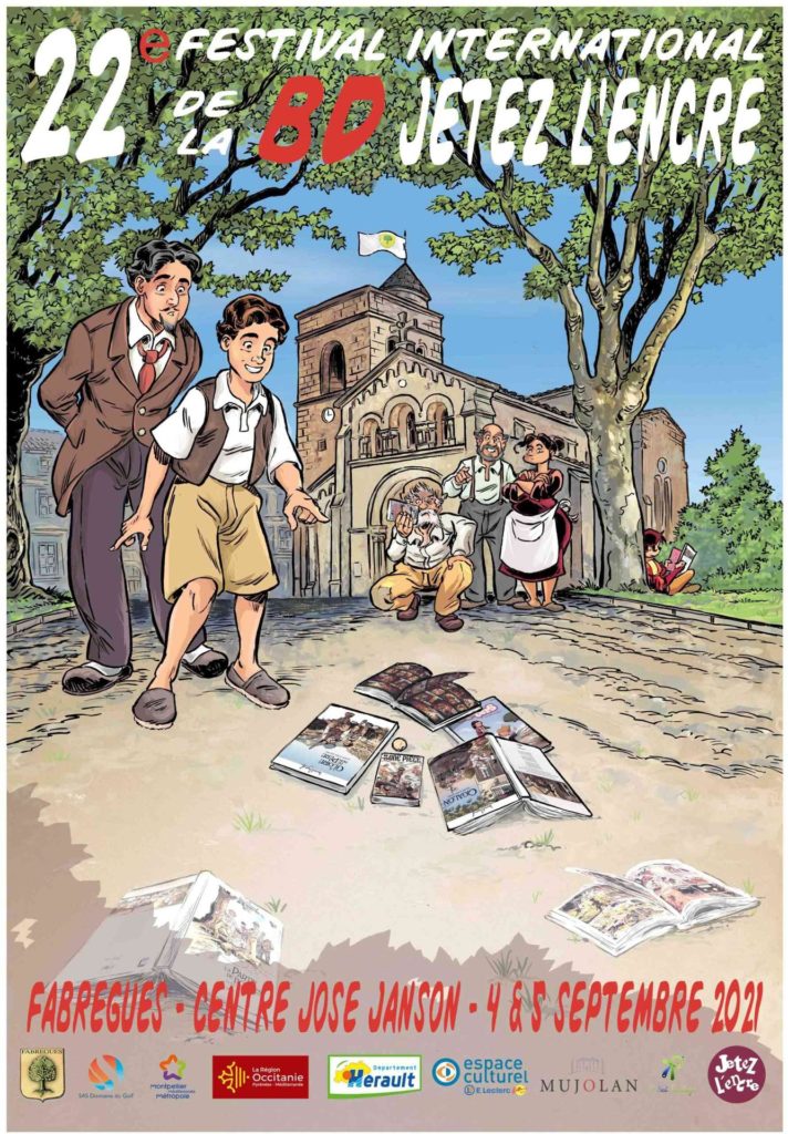 Eric Hübsch Fabrègues Festival BD Mu Blondeau