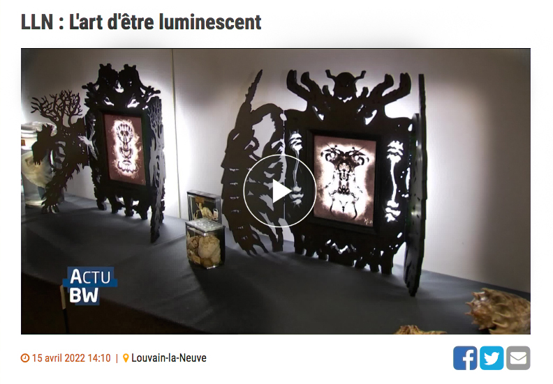 Mu Blondeau Eclaboulinures! Exposition TVCom