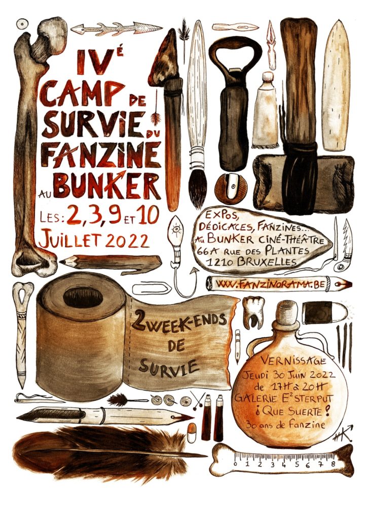 IV Camp de Survie du Fanzine - Soul K - Participation Mu Blondeau